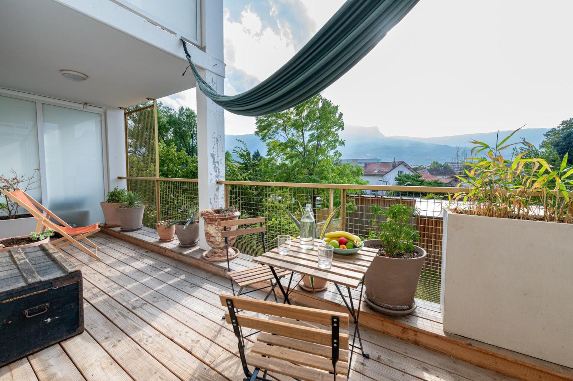 Calme Et Verdure: Vue Montagne - Terrasse - Wifi Grenoble Exteriör bild